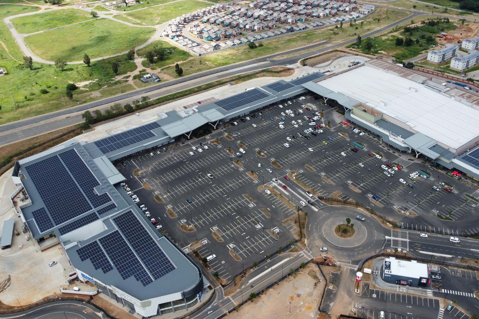 Retail Centre Solar PV Installation