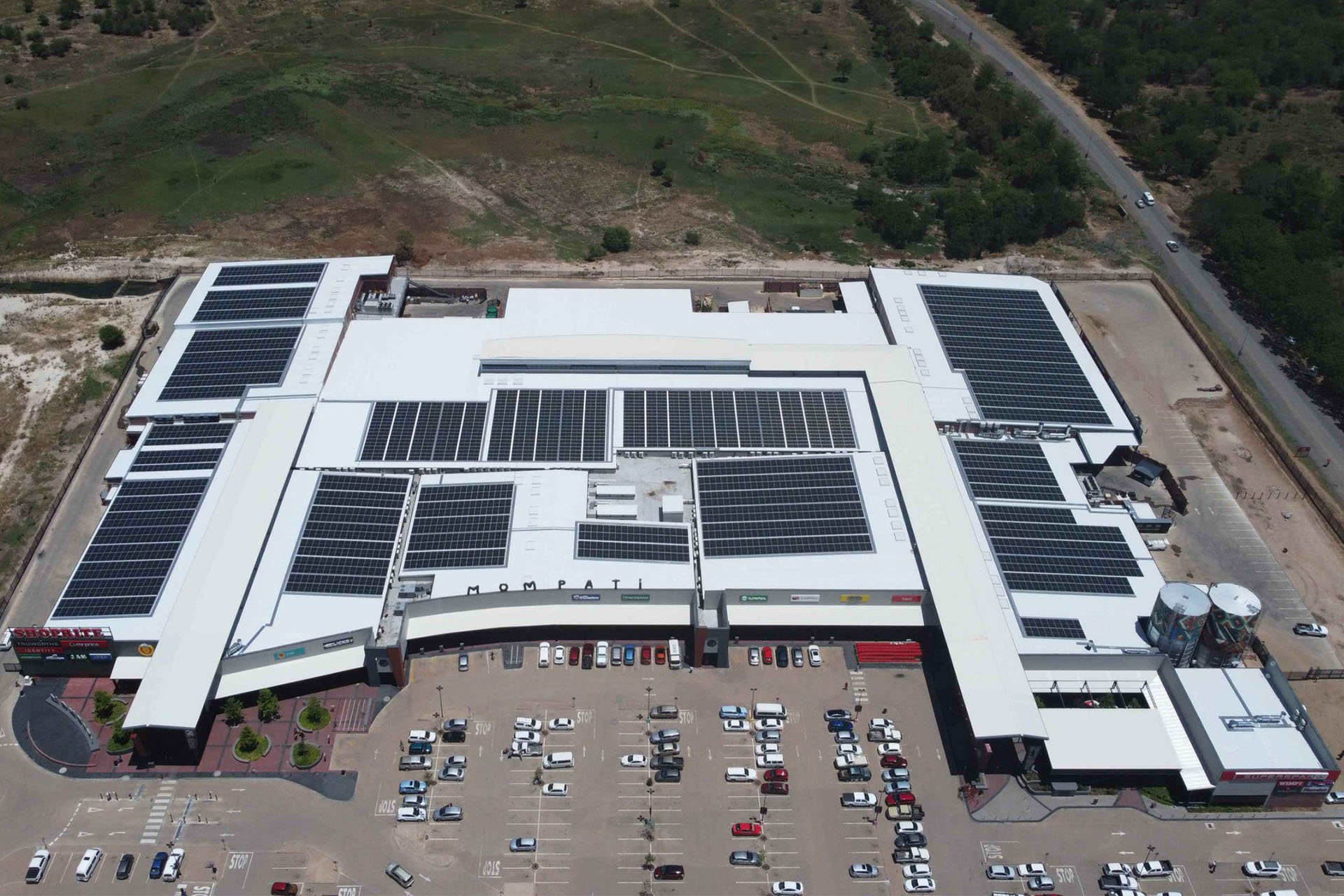 Large-Scale Retail Solar Installation