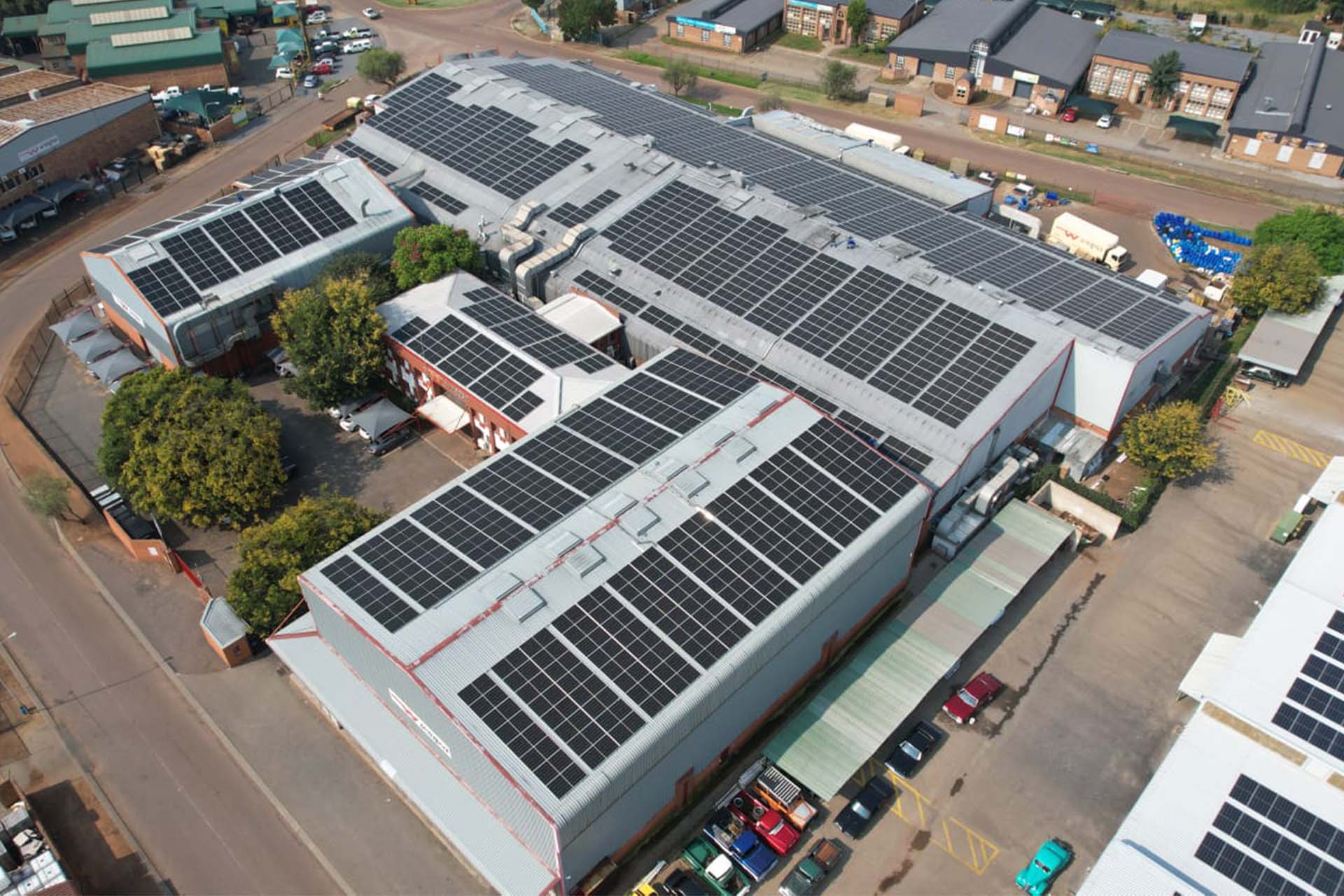 Industrial Packaging Facility Solar and Storage Solution