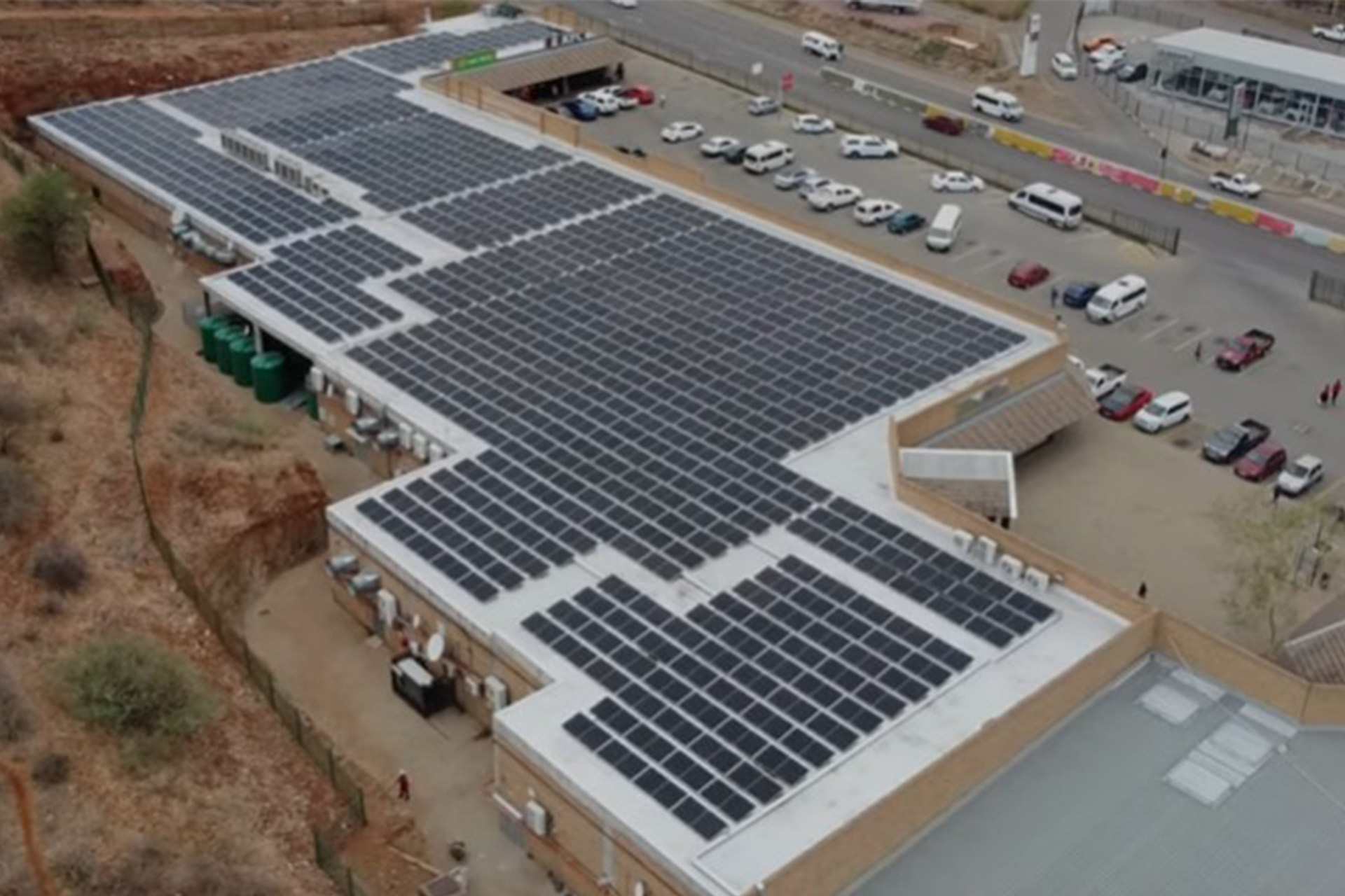 Grid-Tied Solar System for Regional Retail Centre